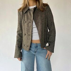 Wool Peacoat Jacket H&M Size 6